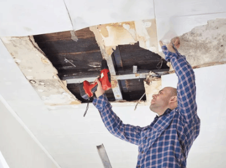 Fixing A Roof From The Inside