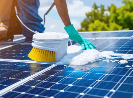 To keep your solar panel system clean 1